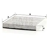 MANN-FILTER CUK26009 pro vozy AUDI;MAN;SEAT;SKODA;VW (CUK26009)