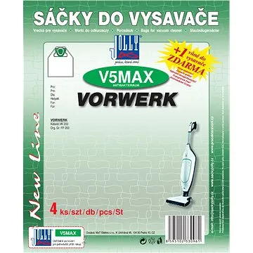 Sáčky do vysavače V5 MAX - textilní (3423/CLA)