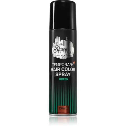 The Shave Factory Temporary Hair Color Spray sprej na vlasy odstín Green 150 ml
