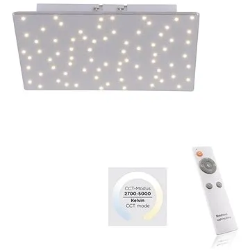 Leuchten Direkt 14670-55 - LED Stmívatelné stropní svítidlo SPARKLE LED/12W/230V + dálKové ovládání (116248)