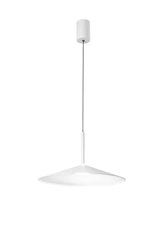 FANEUROPE FAN EUROPE Závěsné LED svítidlo Khan (bílá), 18 W, CCT 2700 / 3500 K, 48 x 200cm