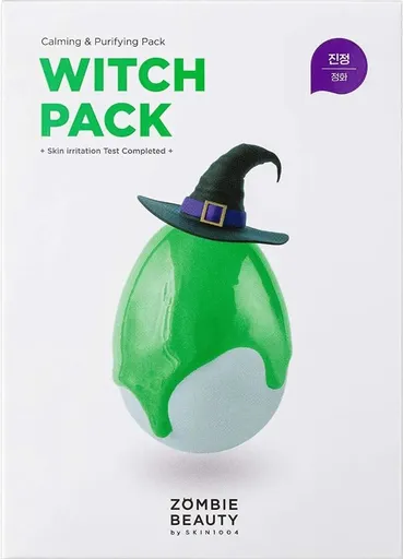 SKIN1004 Čisticí a vyhlazující pleťová maska Zombie Beauty (Witch Pack Renewal) 16 x 4 g