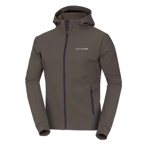 Northfinder CHEDOMIR Pánská sportovní mikina, khaki, velikost