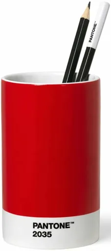 PANTONE Porcelánový stojánek na tužky - Red 2035