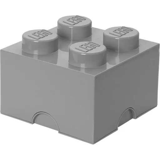 LEGO® Úložný box 25 x 25 x 18 cm Světle šedý
