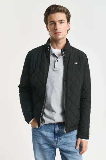 BUNDA GANT QUILTED WINDCHEATER BLACK