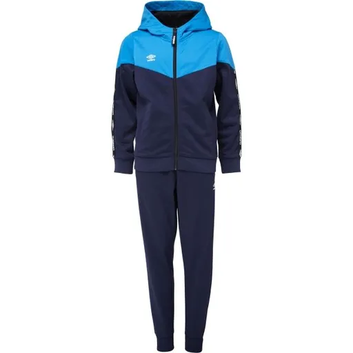 Umbro NEED Chlapecká tepláková souprava, tmavě modrá, velikost 116-122