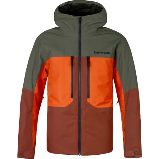 Hannah NIEL Pánská lyžařská bunda, červená, velikost