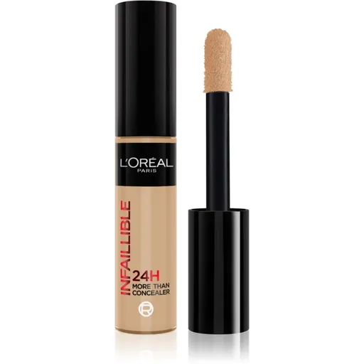 L’Oréal Paris Infaillible 24h More Than Concealer krycí korektor s matným efektem odstín 329 Cashew / Warm Dore 11 ml
