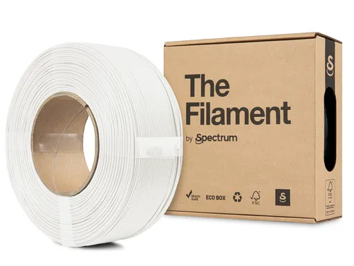 "The Filament" by Spectrum TF-24167, ReFill, ASA, 1.75mm, TRAFFIC WHITE, 1kg