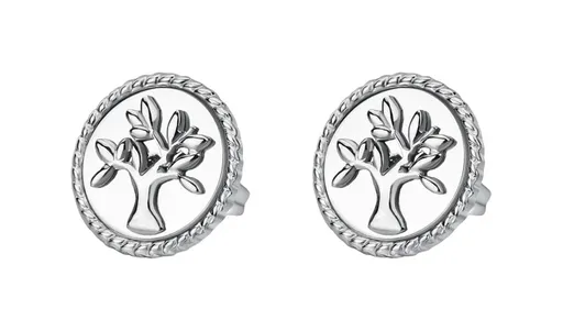 Brosway Nadčasové ocelové náušnice Strom života Chakra BHKE144