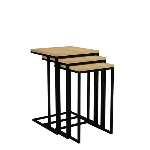 Odkládací stolek Roma Sapphire, 3 ks