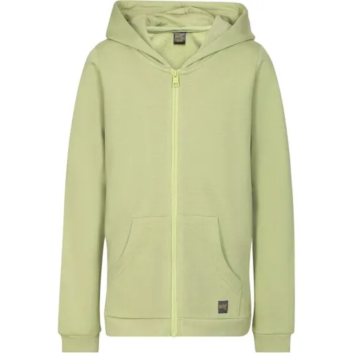 NAX MEMO Dívčí mikina, světle zelená, velikost 116-122