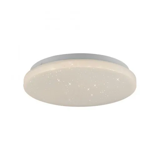 JUST LIGHT LED stropní svítidlo průměr 26cm bílé hvězdné nebe nadčasový design teplá bílá 3000K LD 14275-16