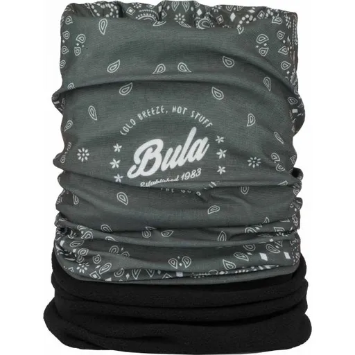 Bula VECTOR FLEECE EDGE TUBE Nákrčník, šedá, velikost