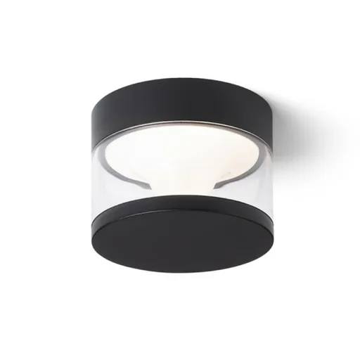 RED - DESIGN RENDL RENDL BRENDA přisazené svítidlo černá 230V LED LED 9W IP65 3000K R14202