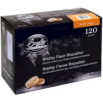 Bradley Smoker - Brikety Mesquite 120 kusů (689796680124)