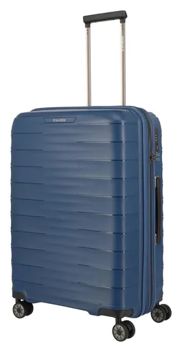 Střední cestovní kufr na kolečkách Travelite Mooby M Navy