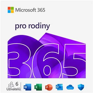 Microsoft 365 pro rodiny (elektronická licence) (6GQ-00092)