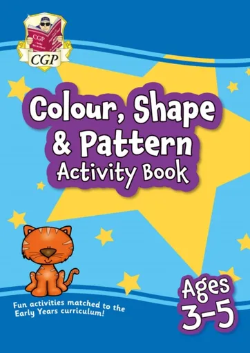 Colour, Shape & Pattern Maths Activity Book for Ages 3-5 - CGP Books