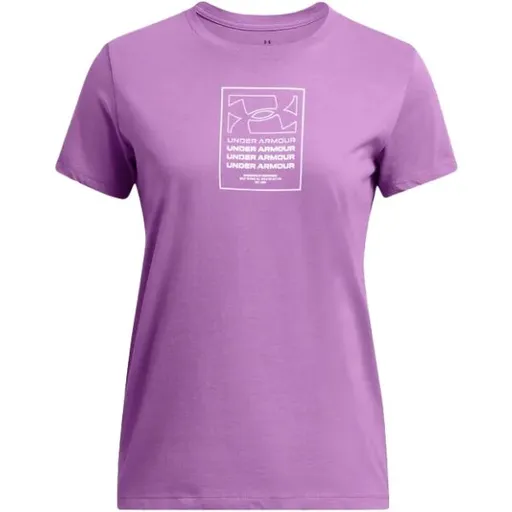 Under Armour BOX ORIGINATORS Dámské tričko, fialová, velikost M
