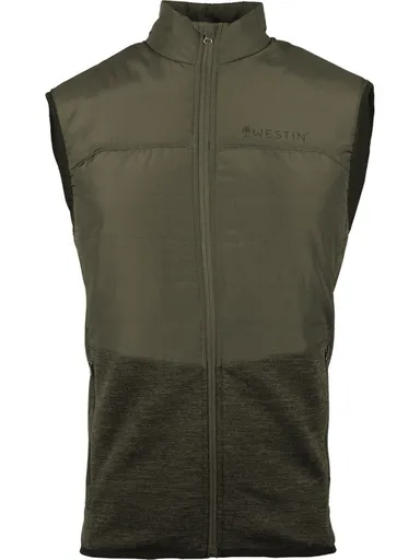 Westin vesta thermo knit vest belluga green - m