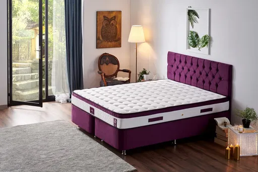 Mattress Violet 140x190 cm Double Size Middle Firm Mattress