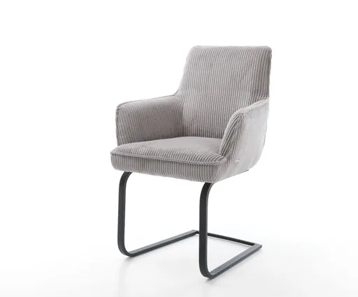 Jídelní židle Heira-Flex s područkami konzolová podnož plochá