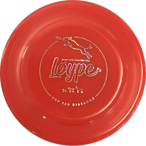 Løype PUP 120 DISTANCE Minidisk pro psy, červená, velikost