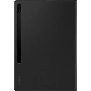 Samsung Galaxy Tab S8+ Průhledné pouzdro Note View černé (EF-ZX800PBEGEU)