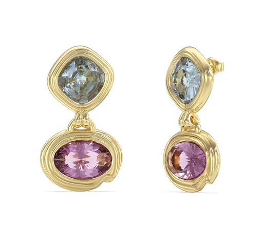 Guess Hravé visací náušnice s krystaly Mamounia JUBE05313JWYGMCT/U