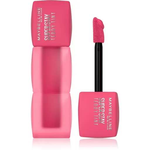 MAYBELLINE NEW YORK SuperStay Teddy Tint dlouhotrvající rtěnka s matným efektem odstín 45 Pinky Promise 5 ml