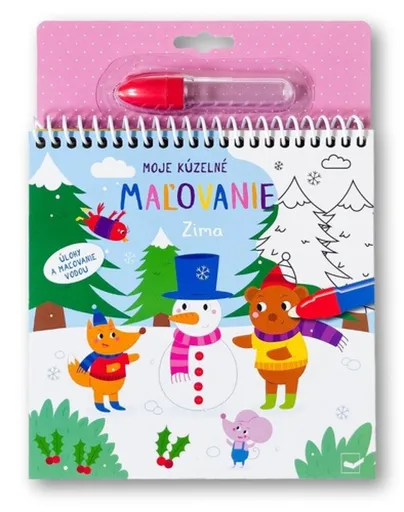 Moje kúzelné maľovanie Zima