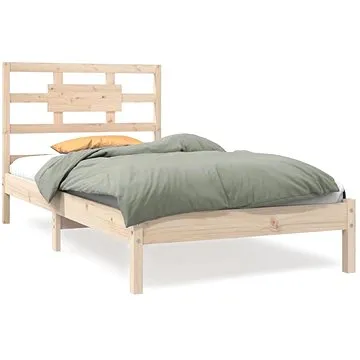 Rám postele masivní dřevo 100 × 200 cm, 3105655 (3105655)