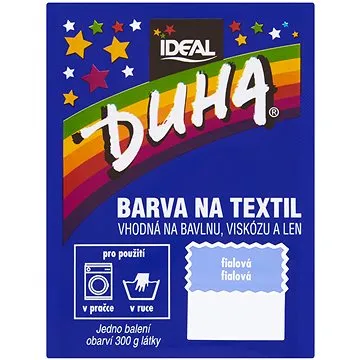 DUHA barva na textil fialová 15 g (3045200475408)