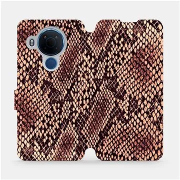 Flipové pouzdro na mobil Nokia 5.4 - VA32P Hadí vzor (5903516648160)