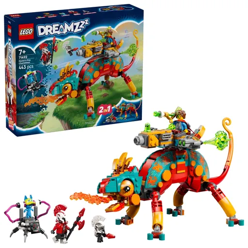 LEGO® DREAMZzz™ 71492 Mateo a jeho ohnivý chameleon