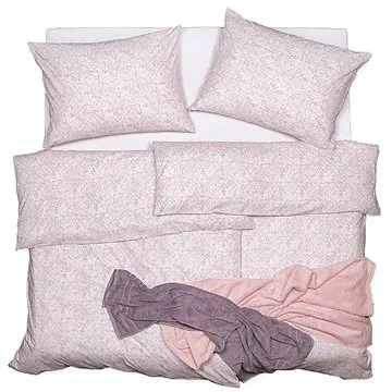 SCANquilt povlečení KLASIK SOFT kašmír pudrová (34070)