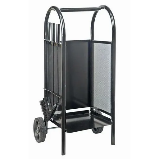 Koš krbový/vozík s nářadím 82,5 cm, ocel sada 3díly