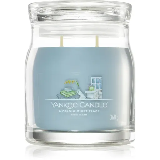 Yankee Candle A Calm & Quiet Place vonná svíčka Signature 368 g