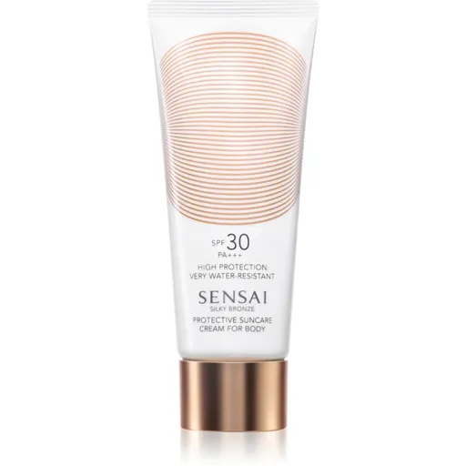 Sensai Silky Bronze opalovací krém na tělo SPF 30 150 ml
