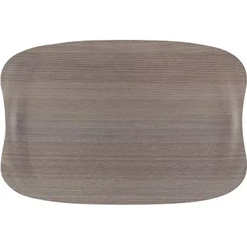 Roltex Servírovací tác podnos Earth Wave 21x32 cm, šedý (22305)