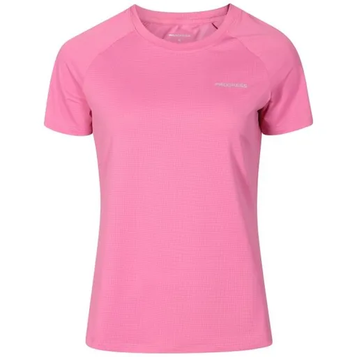 PROGRESS KAMILA Dámské triko na běhání, růžová, velikost
