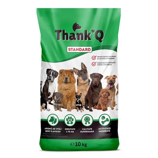Thank'Q Hovězí granule krmivo pro psy 10 kg