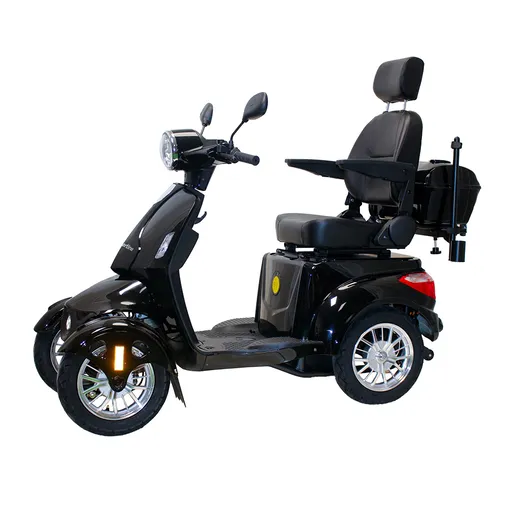 Elektrický čtyřkolový vozík inSPORTline Antun černá