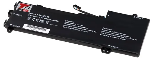 Baterie T6 Power pro Lenovo E31-70, E31-80, IdeaPad 510S-13IKB serie, 3800mAh, 29Wh, 2cell, Li-pol