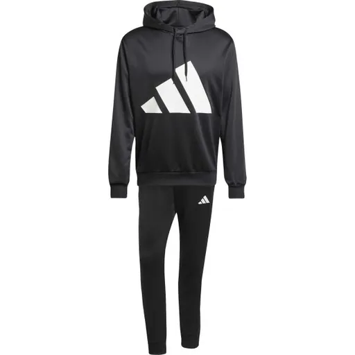 adidas M BL FT HD TS Pánská tepláková souprava, černá, velikost XXL