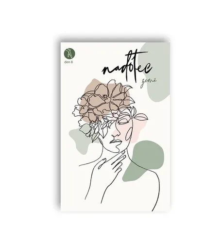 Nadotec Země Dámské ponožky 8 DEN vel. UNI 2 páry černé