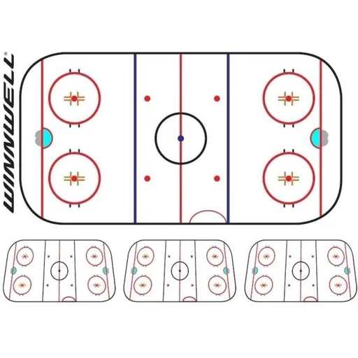 WINNWELL TRENÉRSKÁ TABULE Trenérská tabule, bílá, velikost