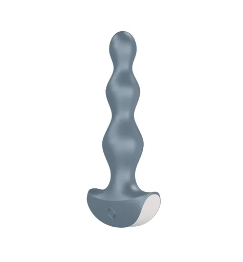 Satisfyer Lolli Plug 2 vibrační anální kolík šedý